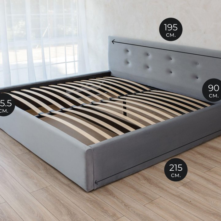 Кровать с подъемным механизмом 160х200(1,6) новая