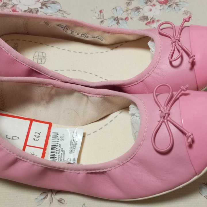 Туфли балетки, пр-ва Clarks, р. 31-32