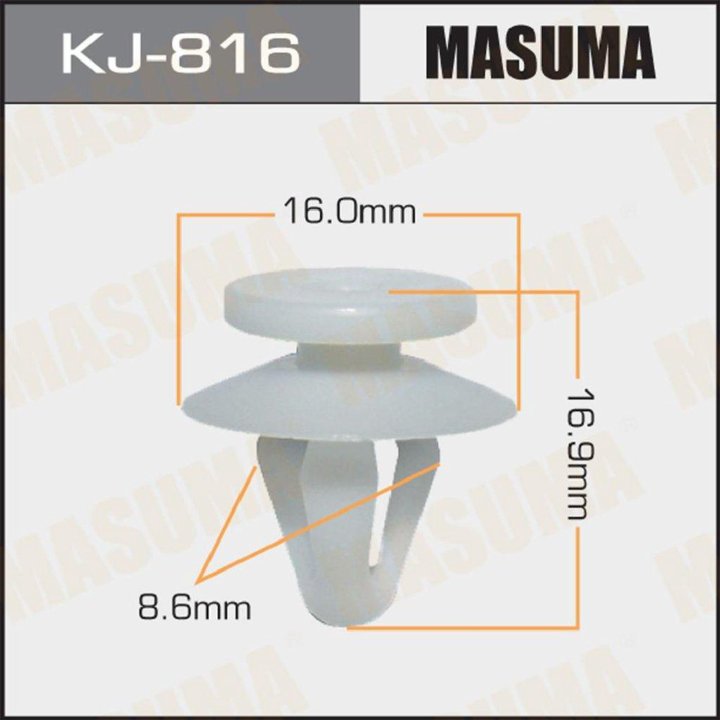 Клипса универсальная [KJ-816] (Masuma)