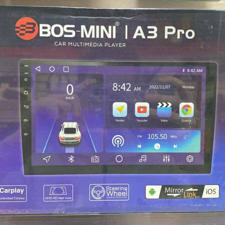 Автомагнитола Bos-Mini A3 Pro