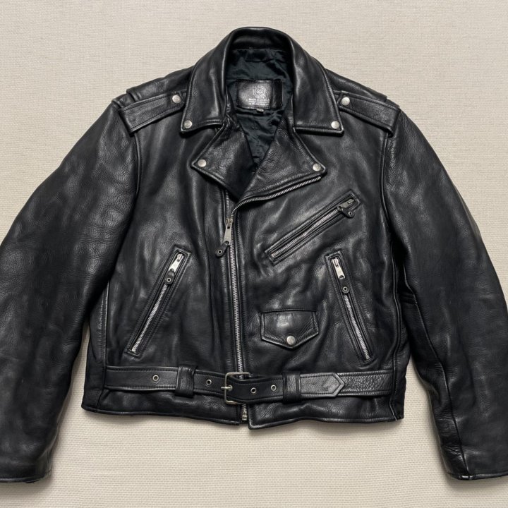 Just Brass USA Leather Motorcycle Jacket