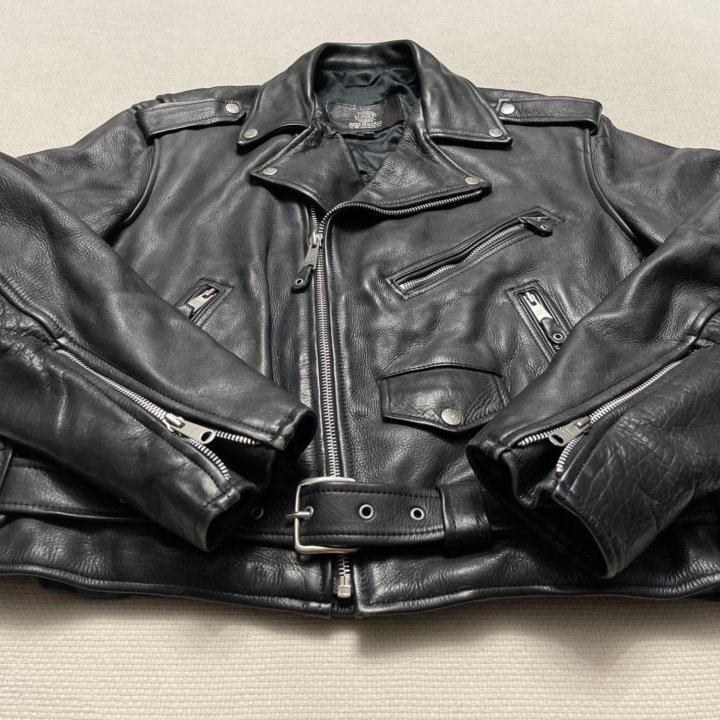 Just Brass USA Leather Motorcycle Jacket