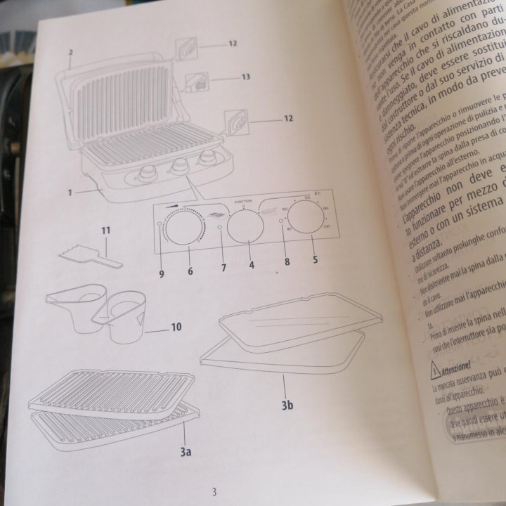 Мультигриль delonghi