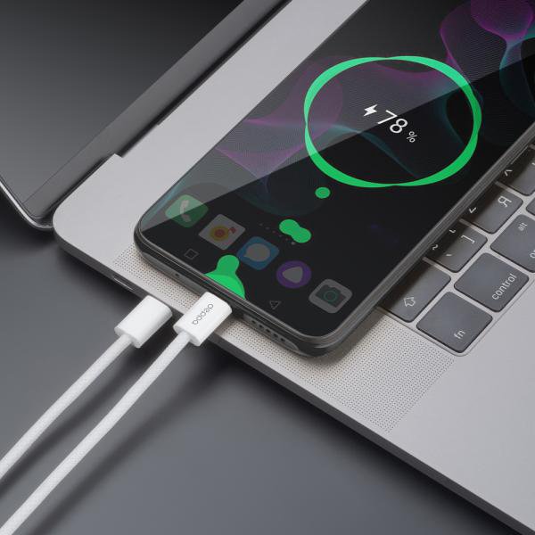 Кабель Deppa Original Cable USB-C - USB-C 5А 60Вт 1м White (72554)