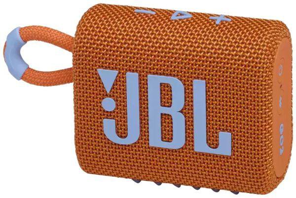 Портативная акустика JBL GO 3 Orange (JBLGO3RG)