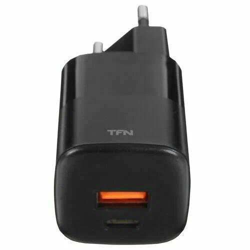 СЗУ TFN NANO USB/USB-C 33W PD 3А Black (WCRPD22)