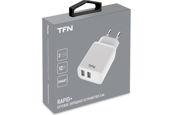 СЗУ TFN RAPID+ 2USB 12W White (WCRPD12W2UWH)