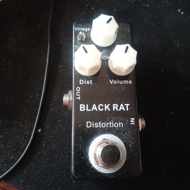 Гитарная педаль Black Rat