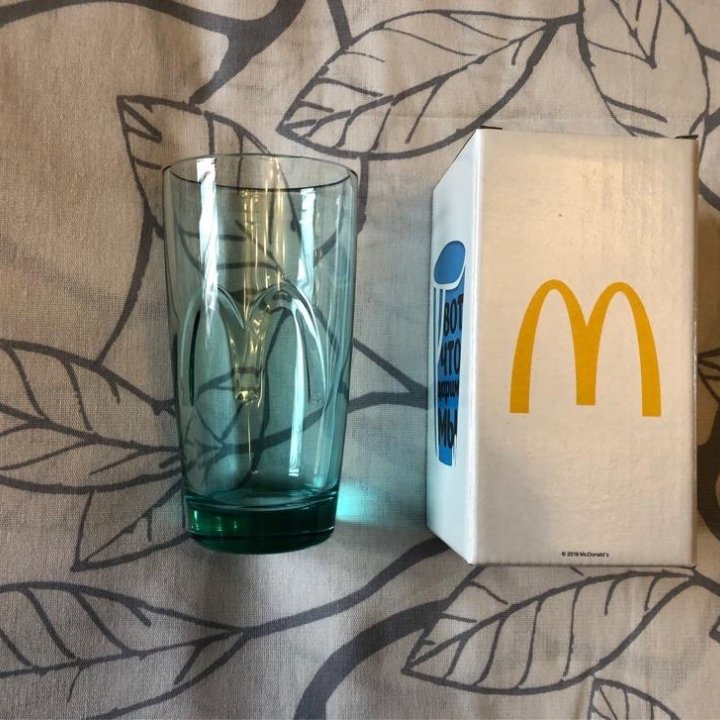 Новый стеклянный стакан «McDonald’s»