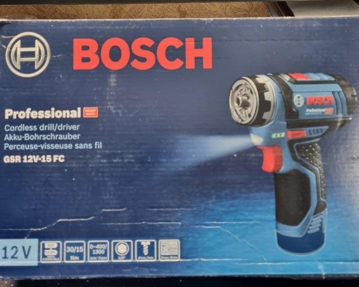 Шуруповерт Bosch GSR 12V-15 FC Professional