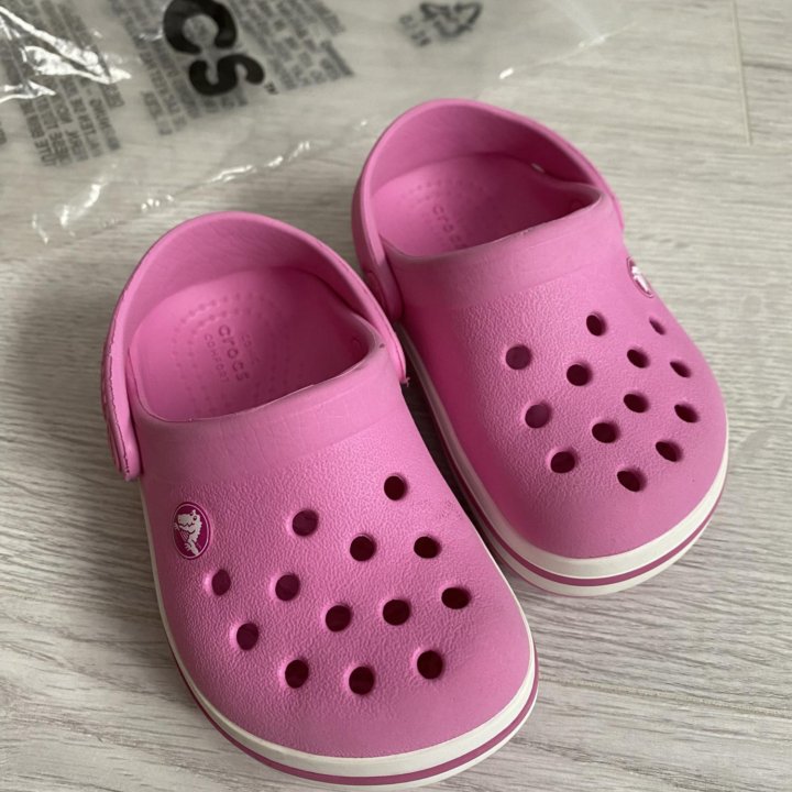 Сабо Crocs для девочки