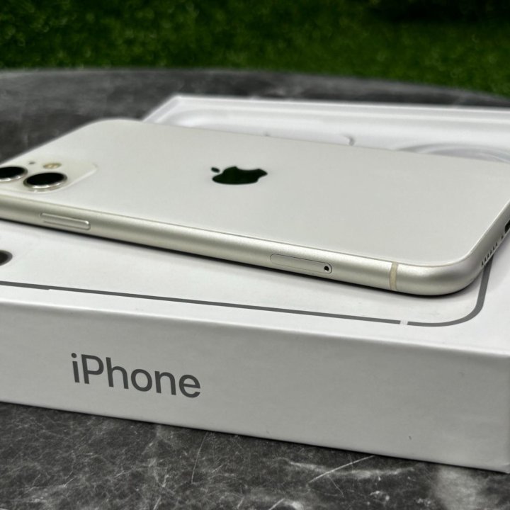 iPhone 11 128Gb White Полный комплект Магазин Чек