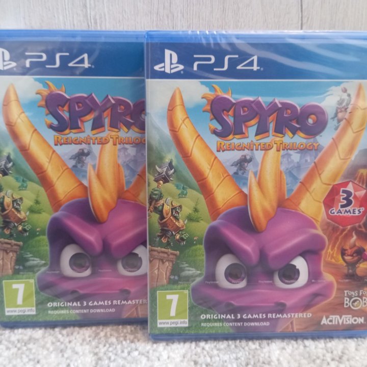 Spyro Trilogia PS4/PS5 (новый)