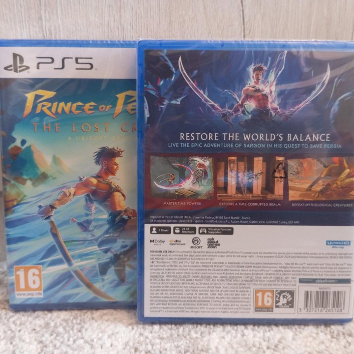 Prince of Persia The Lost Crown PS5 (Новый)