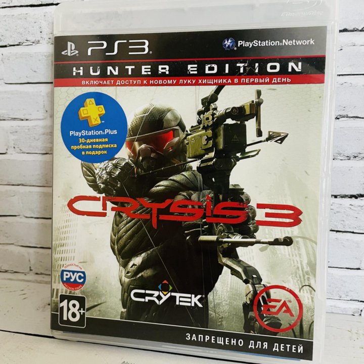 Crysis 3 Hunter Edition (Рус) Игра PS3