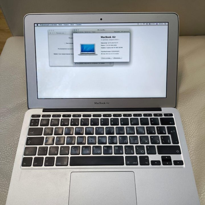 Macbook air 11 2011 CORE I5 1.8ghz -2.9ghz turbo /