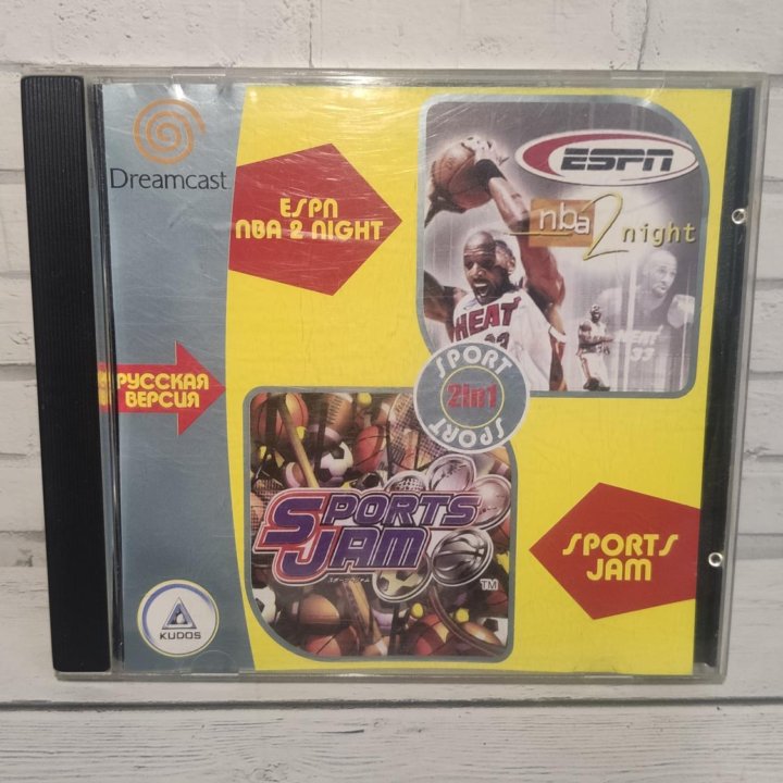 Игра Sports Jam для sega Dreamcast