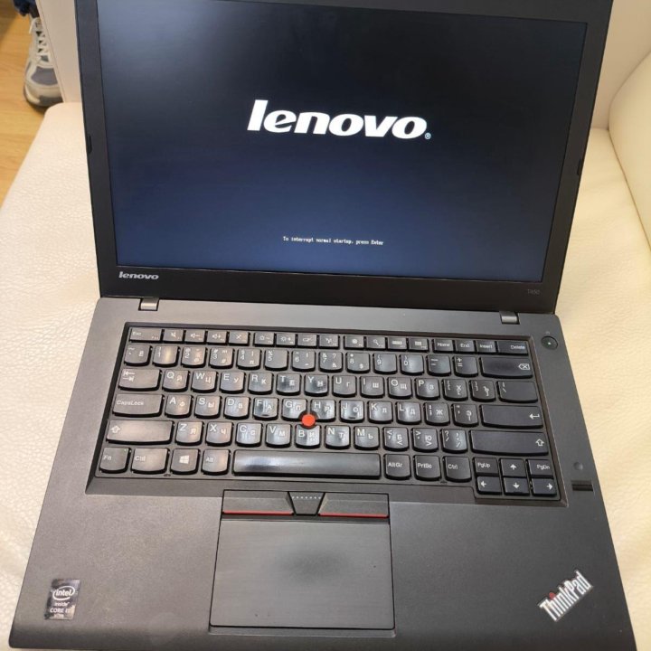 Lenovo thinkpad T450, 12gb ОЗУ, 256gb SSD, CORE I5