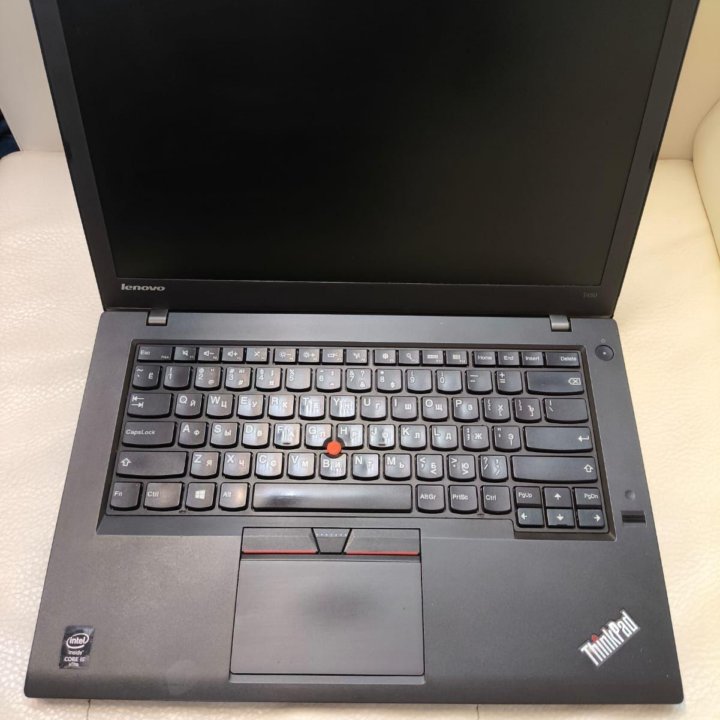 Lenovo thinkpad T450, 12gb ОЗУ, 256gb SSD, CORE I5