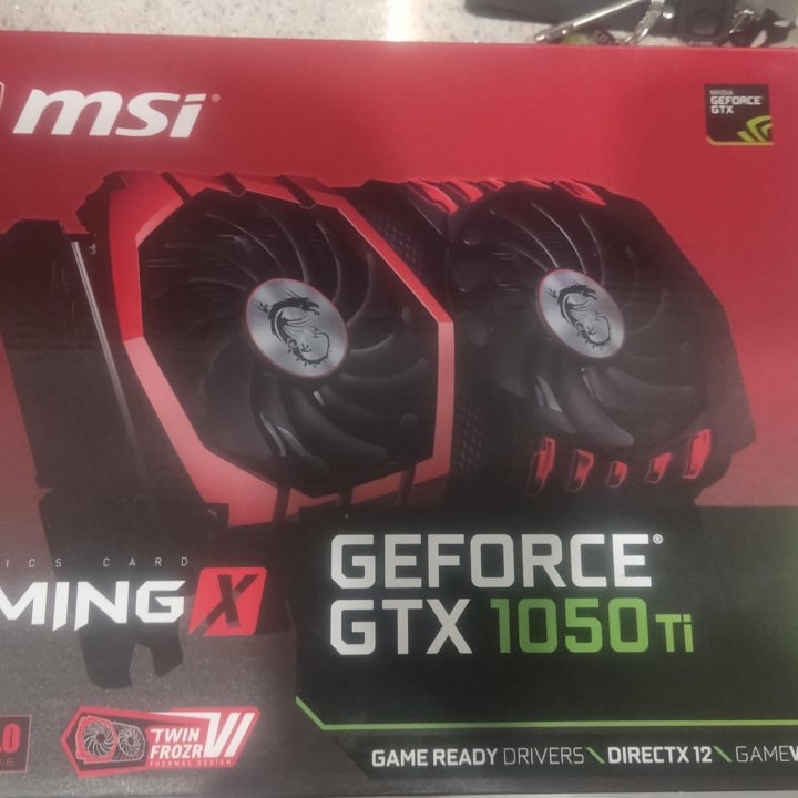 Видеокарта msi gtx 1050 ti 4gb