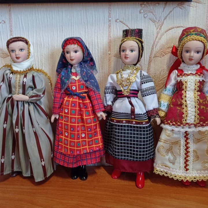 Куклы в народных костюмах, выпуски 2, 10, 22