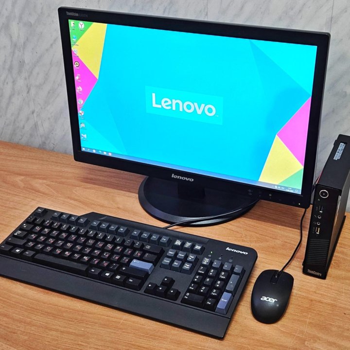 Компьютер Lenovo M73 i5 ЖК монитор Lenovo E2223s