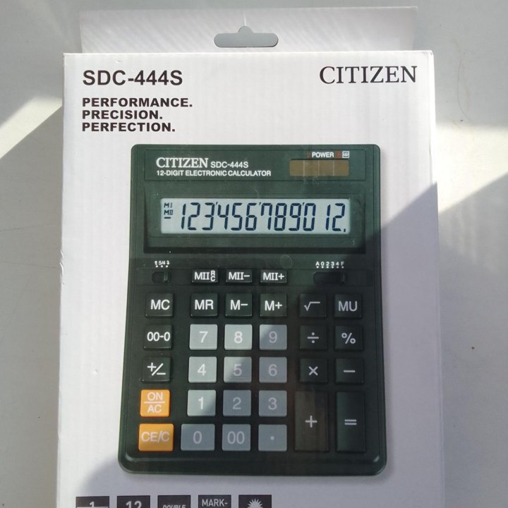 Калькулятор новый citizen 444s