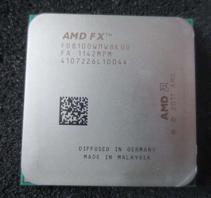 FX8100 8 ядер 3.7GHZ, TDP95W, AM3+ сокет