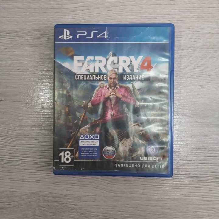 Диск на PS4 Фаркрай