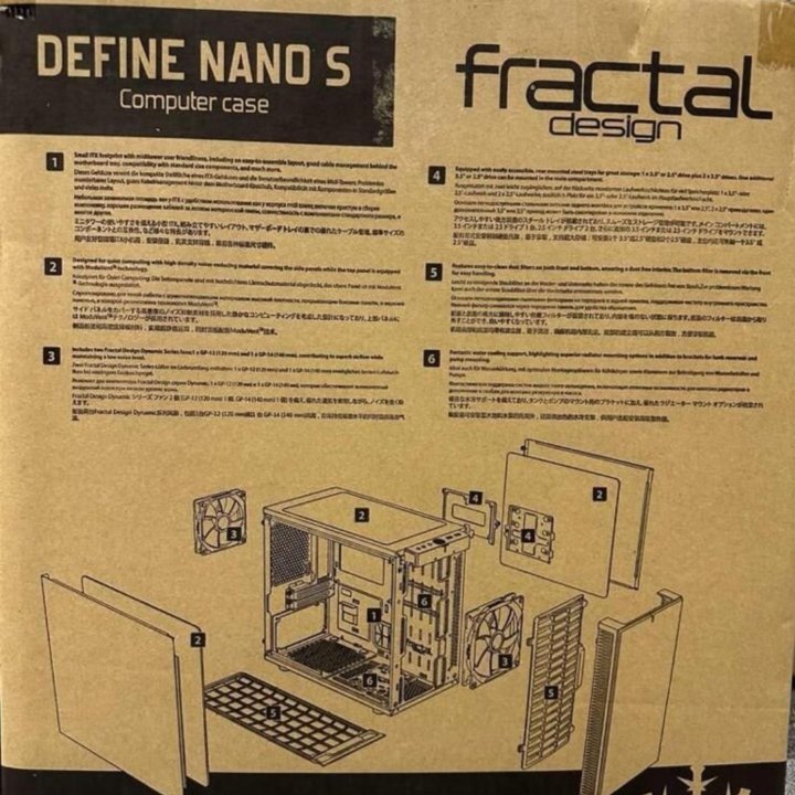 Компьютерный корпус Fractal Design Define Nano S