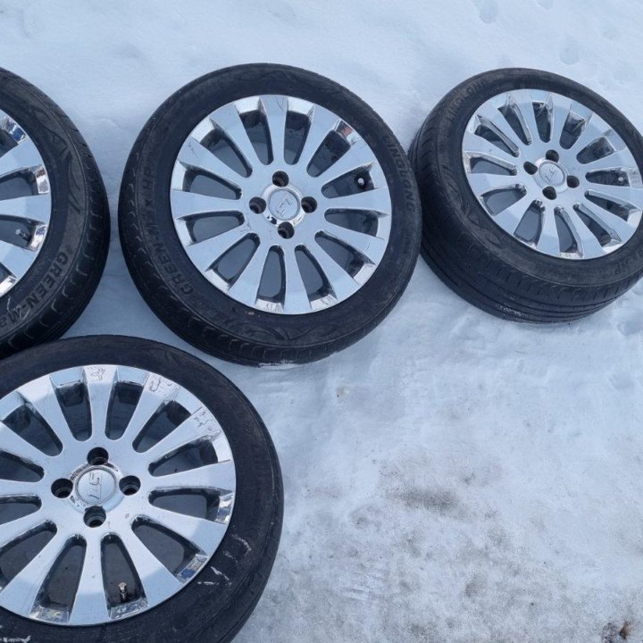 Диски LS L1 6.5x15 4x98 ET32 58.5 хром