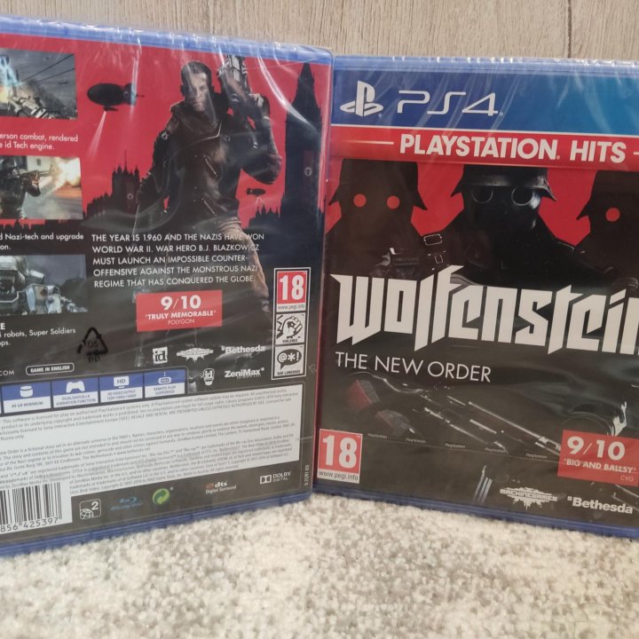 Wolfenstein: The new Order PS4/PS5 (Новый)