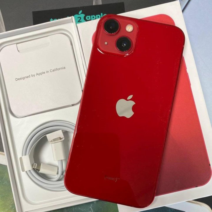 Apple iPhone 13 256Gb Product RED Как новый