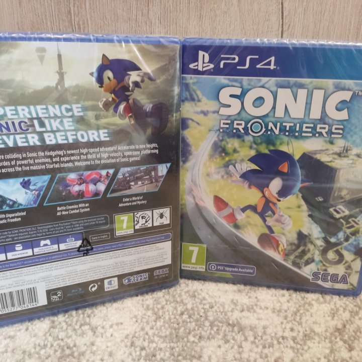 Sonic Frontiers PS4/PS5 (Новый)