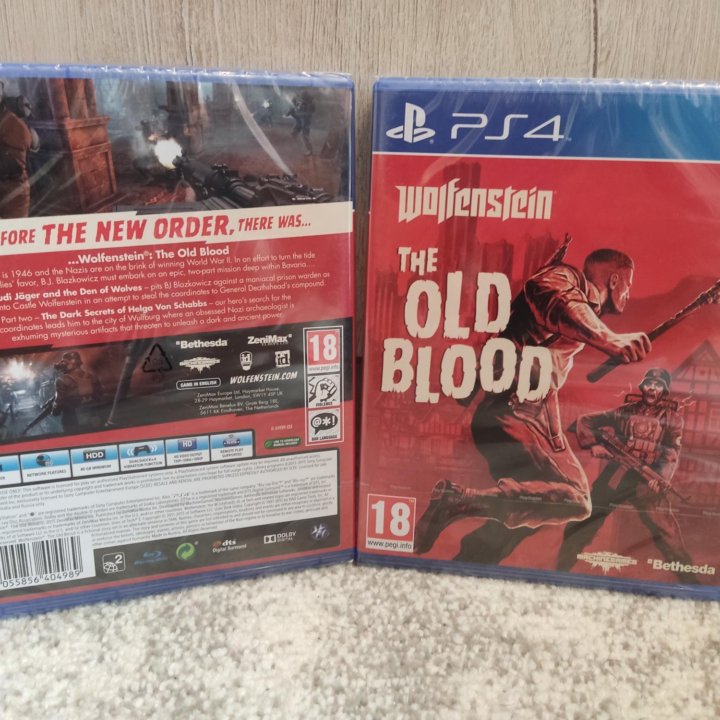 Wolfenstein The Old Blood PS4/PS5 (Новый)