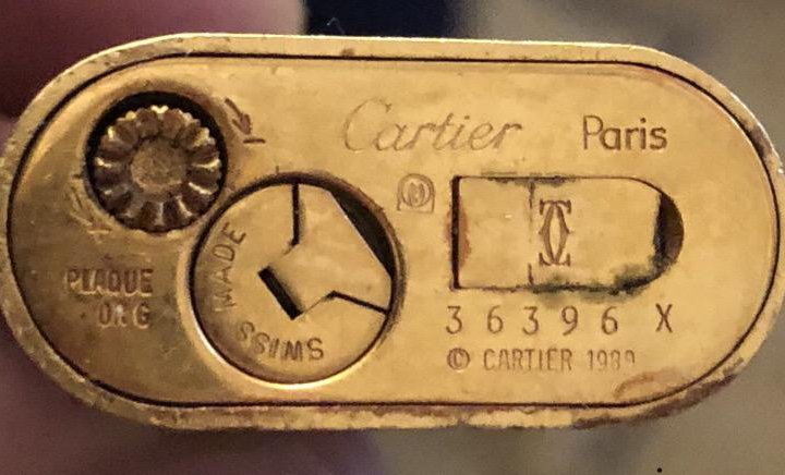 Зажигалка Cartier оригинал