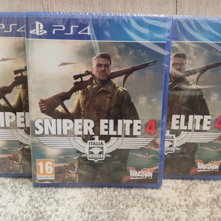 Sniper Elite 4 PS4/PS5 (Новый)