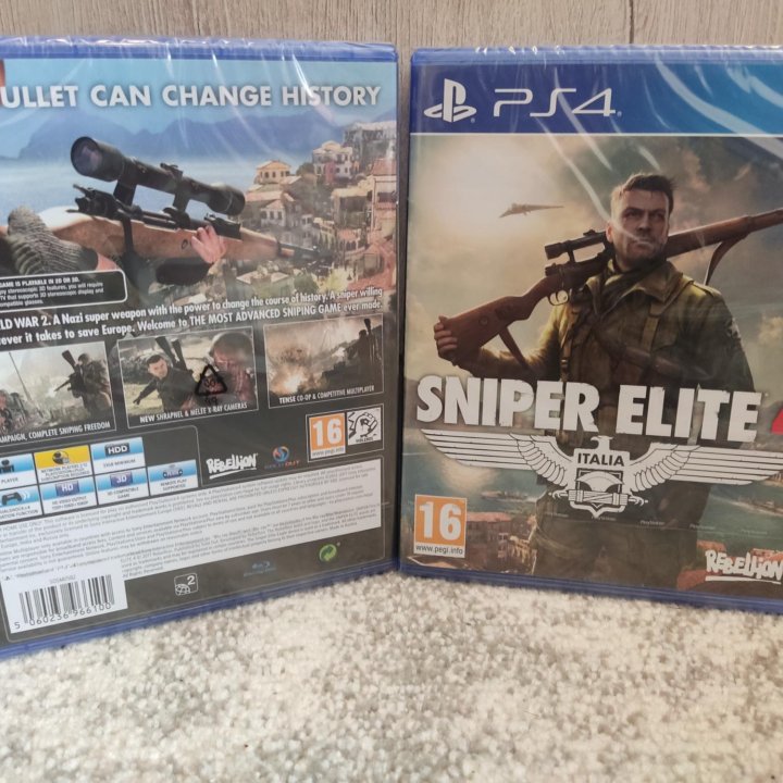 Sniper Elite 4 PS4/PS5 (Новый)