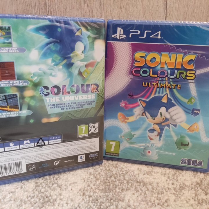 Sonic Colours Ultimate PS4/PS5 (Новый)