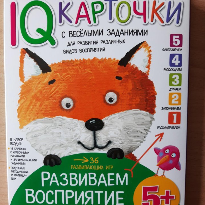 IQ карточки с весёлыми заданиями