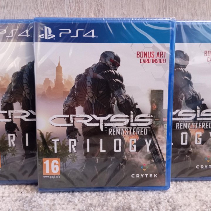 Crysis Trilogy PS4/PS5 (Новый)