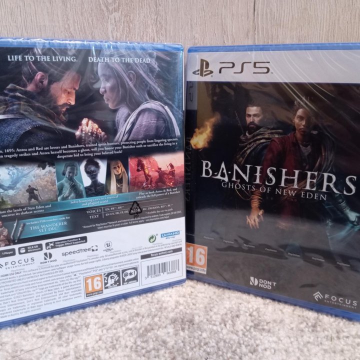 Banishers Ghosts of new Eden PS5 (Новый)