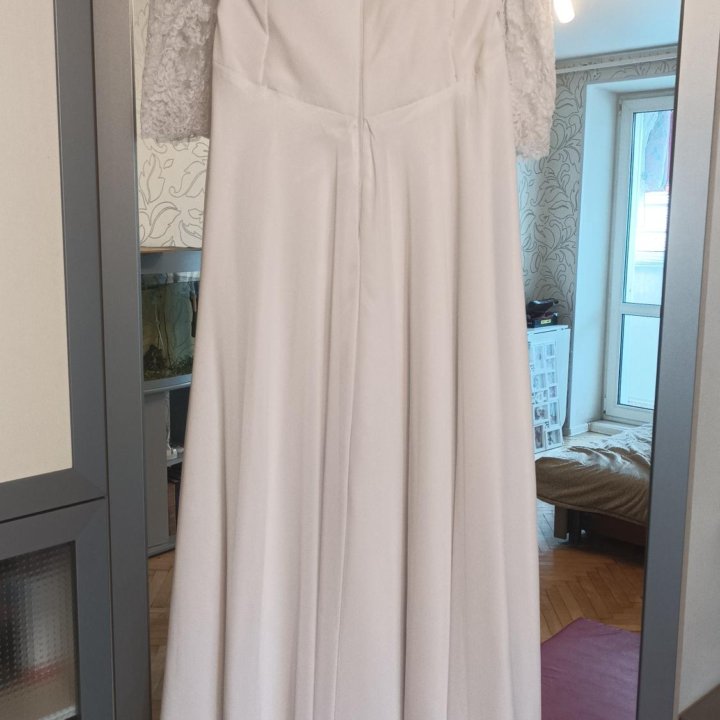 Свадебное платье, размер 48(52)