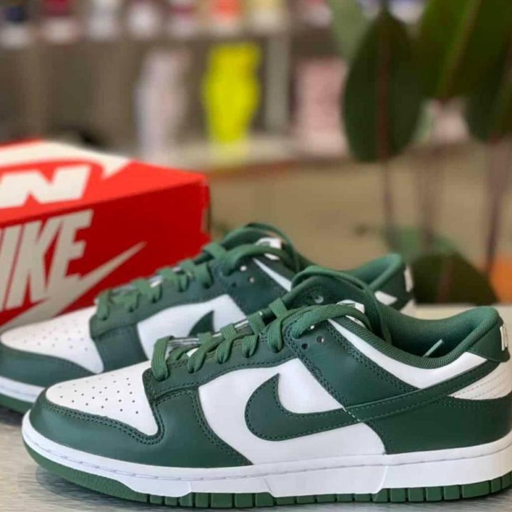 Кроссовки Nike Dunk Low SB Green (36-45)