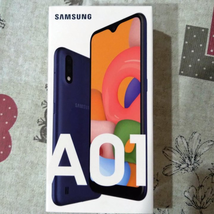 Телефон Samsung Galaxy A01 (Snapdragon 439)