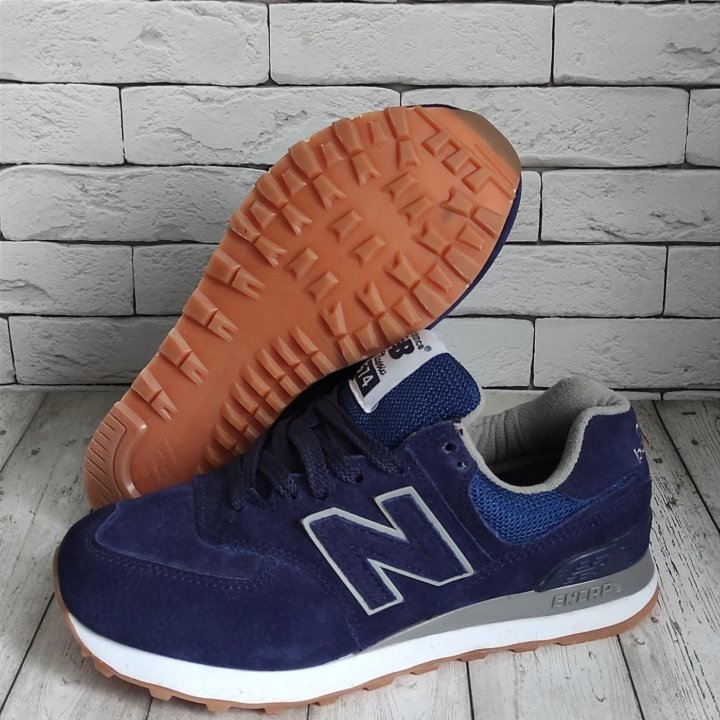 КРОССОВКИ ЖЕНСКИЕ ЗАМШЕВЫЕ NEW BALANCE 574