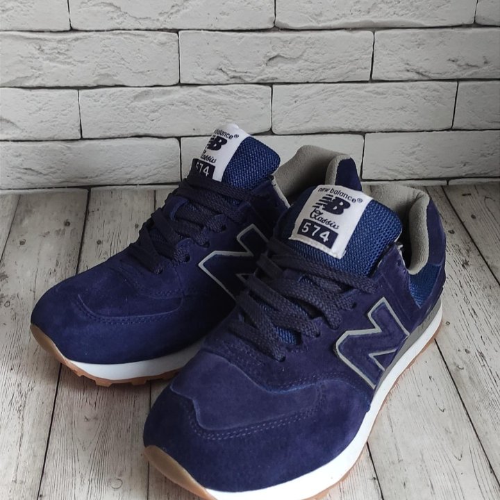 КРОССОВКИ ЖЕНСКИЕ ЗАМШЕВЫЕ NEW BALANCE 574