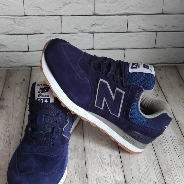 КРОССОВКИ ЖЕНСКИЕ ЗАМШЕВЫЕ NEW BALANCE 574