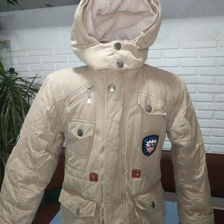 Куртка-парка зимняя 10-12 лет