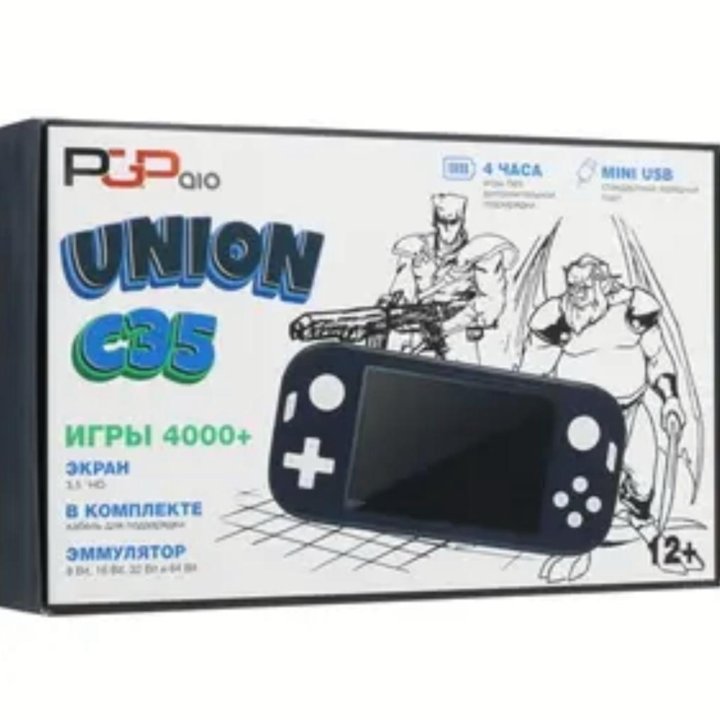 Портативная консоль PGP AIO Union C35a + 400 игр